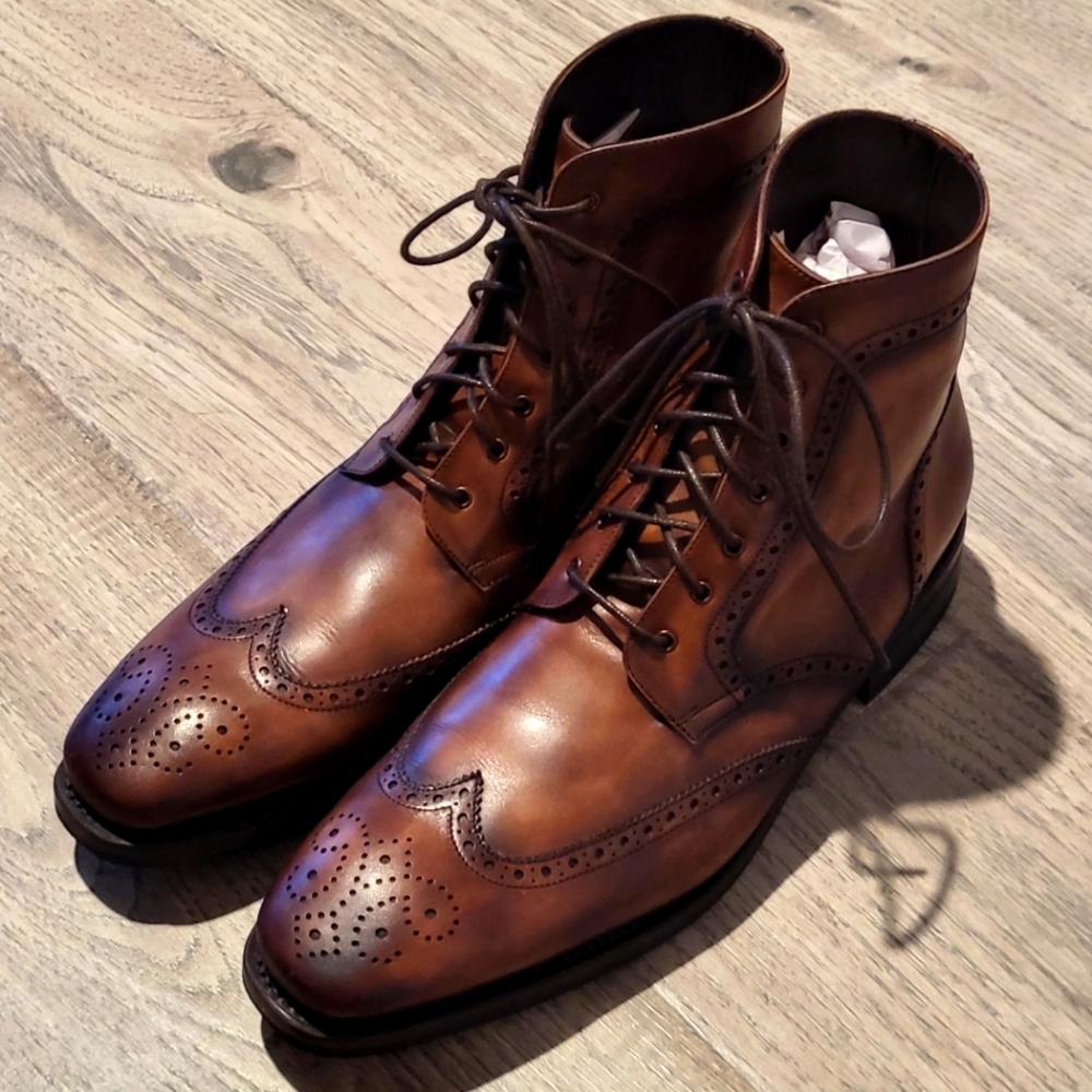 Thursday Boot Company Heritage Wingtip Men's Lace-Up 6" Boots - Size 11.5 D